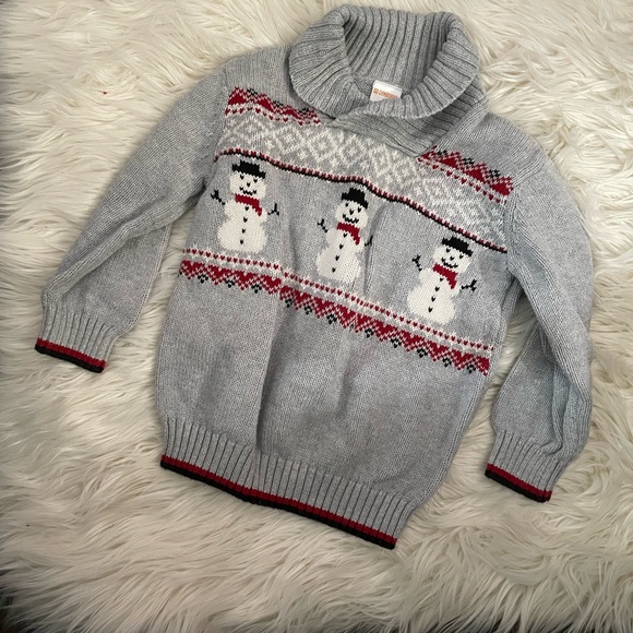 Gymboree Other - Gymboree 2T boys snowman sweater